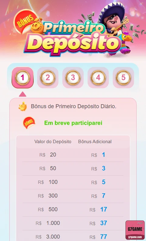 g7game - app exclusivo - Interface do App