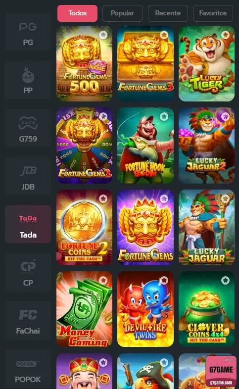 g7game - explorar os melhores jogos de mesa - Gates of Olympus